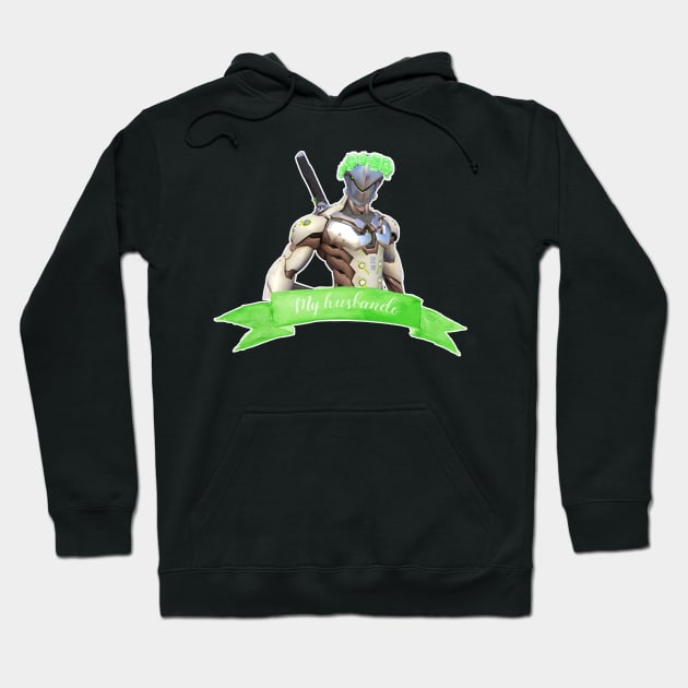 Genji is my husbando Hoodie by ArloDeer